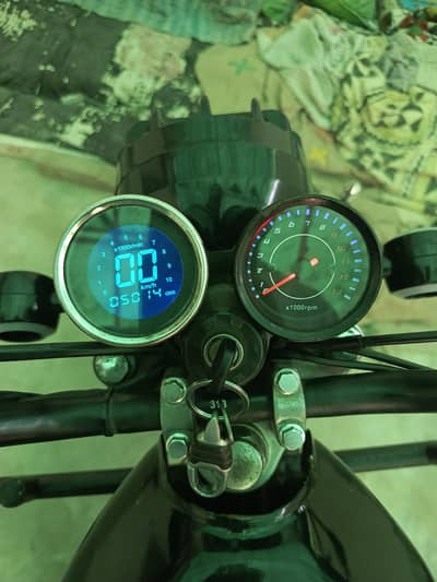 Digital Speedometer + RPM Meter Set for Bike