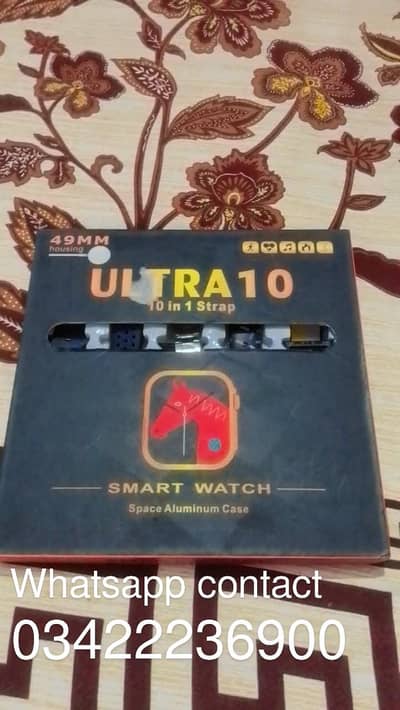 Whatsapp contact number (03422236900) smart watch ultra 10 strap 10
