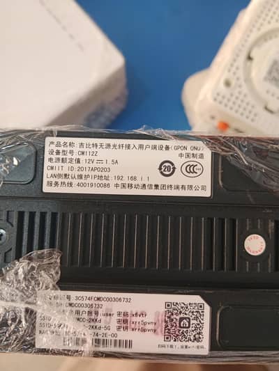 Fibers + Wireless Routers Bulk quantity Available