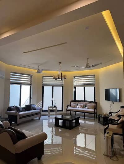 1 Kanal Size Brand New Type Ground Floor Available For Rent With All Basic Amenities At Reasonable Demand