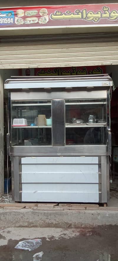 burger shawarma counter electric fryer ha