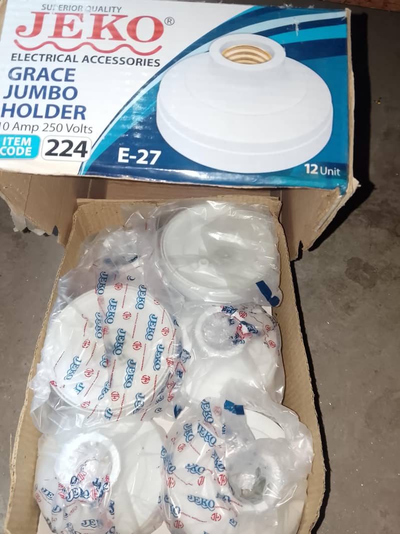 Jeko Electric Holders E27 E22 (Rs. 95) 0