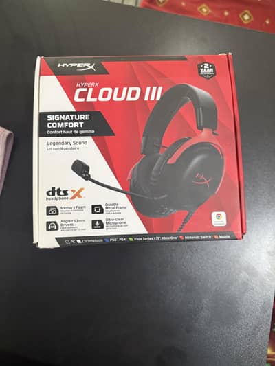 hyper X cloud 3 gaming headphones