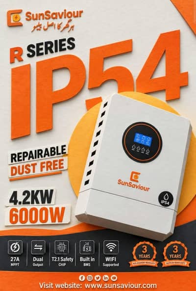 sunsaviour IP54 4.2kw Hybrid inverter