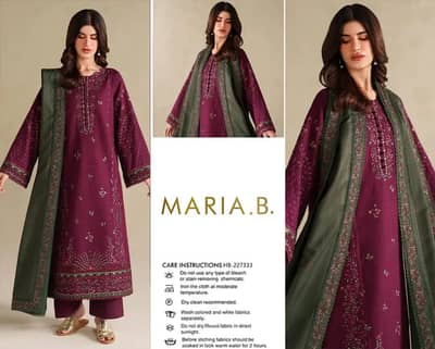 Ladies 3 Piece Suit / Women Unstitched Suit / Lawn Suit / Printed Sui