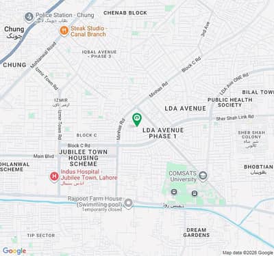 1 Kanal plot available for sale hot location in LDA Avenue 1 Block H