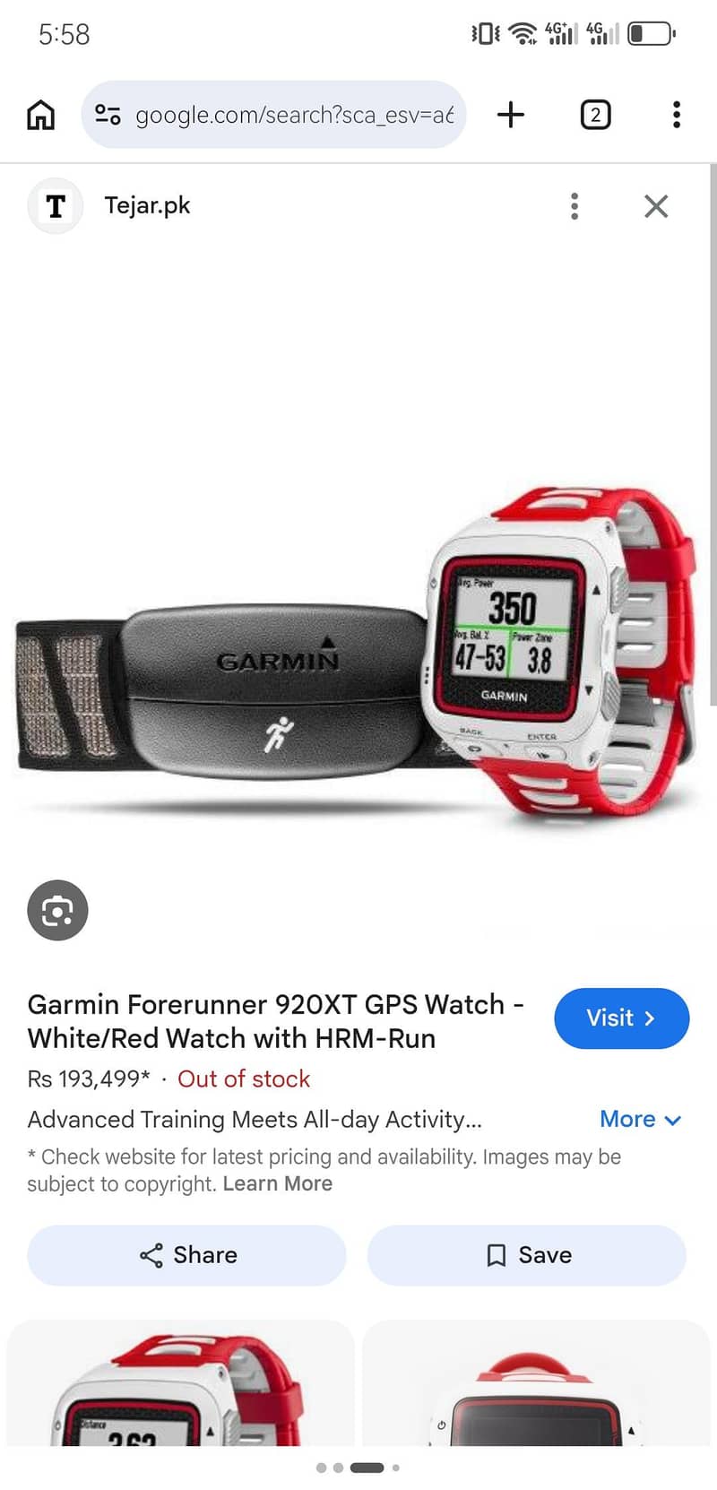 Garmin forerunner 920xt 4