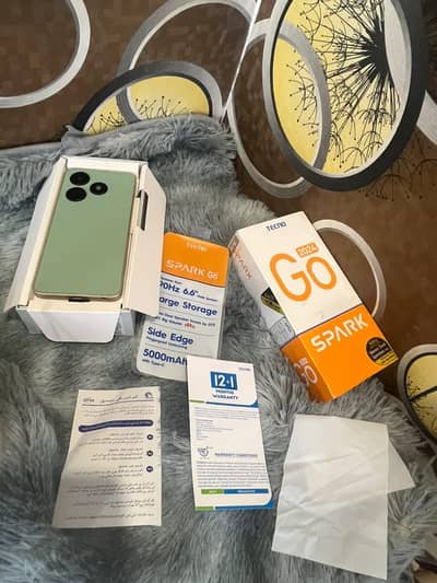 Tecno Spark Go 2024 with box