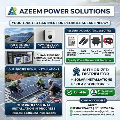 Solar installation / Build Elevated Solar structure / Trusted partner.