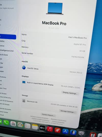 MacBook Pro M1 Pro 16 inch 32/512 10/10