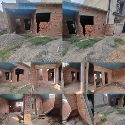 5 Marla Single Story Grey Structure For Sale In Tulip Overseas Parkview City Lahore.
