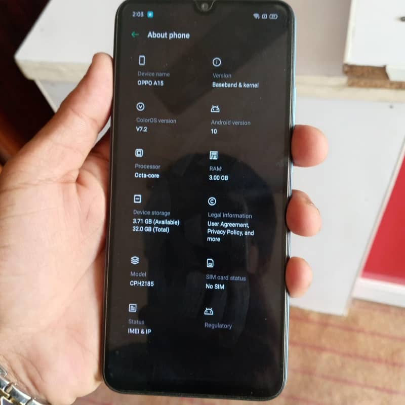 OPPO A15 0