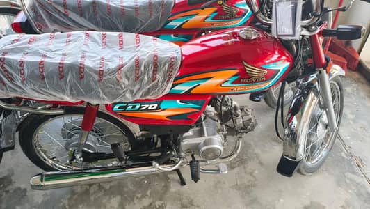 Honda CD 70 2027 model zero metre for sale