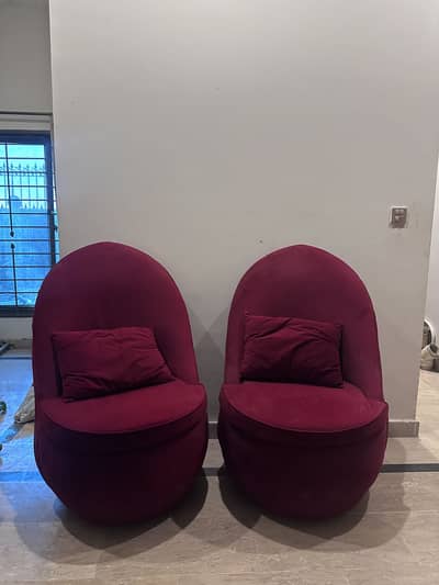2 x 1 Seater