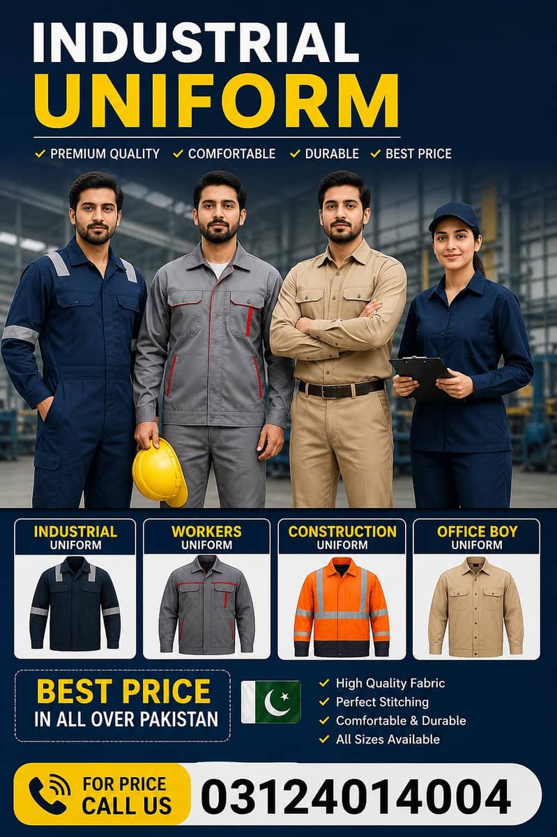 Workers Uniform, Security Uniform, Office boy uniform,sweeper uniform ...