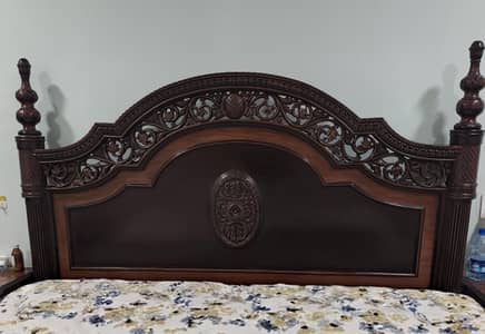 King Size Double Bed Complete Set for Sale