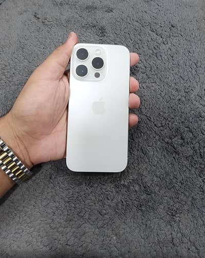 IPhone 15 Pro 512gb dual Sim PTA physical +esim 99% battery 10/10