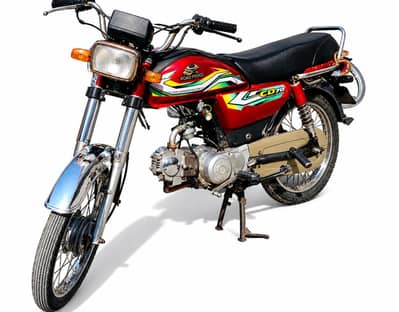 Bike red color
