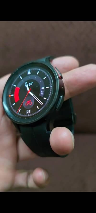 Samsung Watch 5 Pro - Original Box & Accessories - Like New