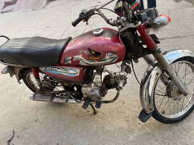 Pak hero 70cc urgent sale