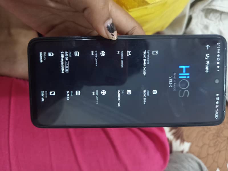 Tecno Spark Go 0