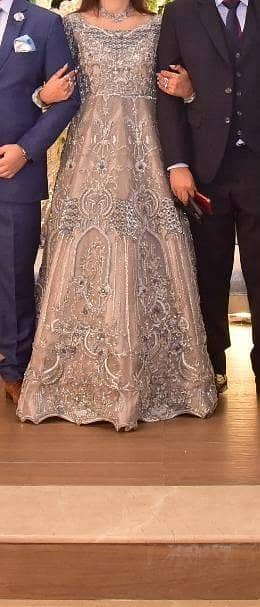 bridal maxi/walima maxi/walima dress/designer walima maxi 1