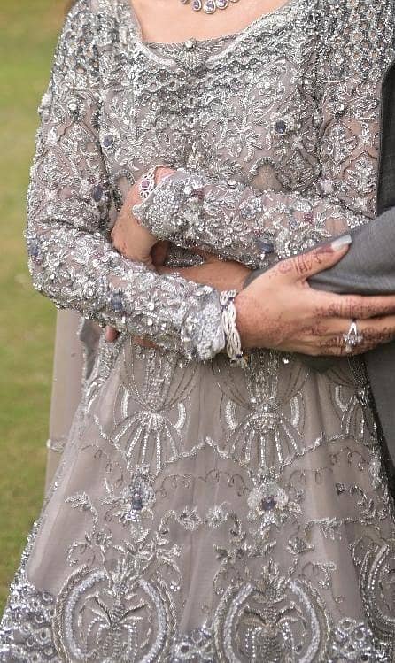 bridal maxi/walima maxi/walima dress/designer walima maxi 3