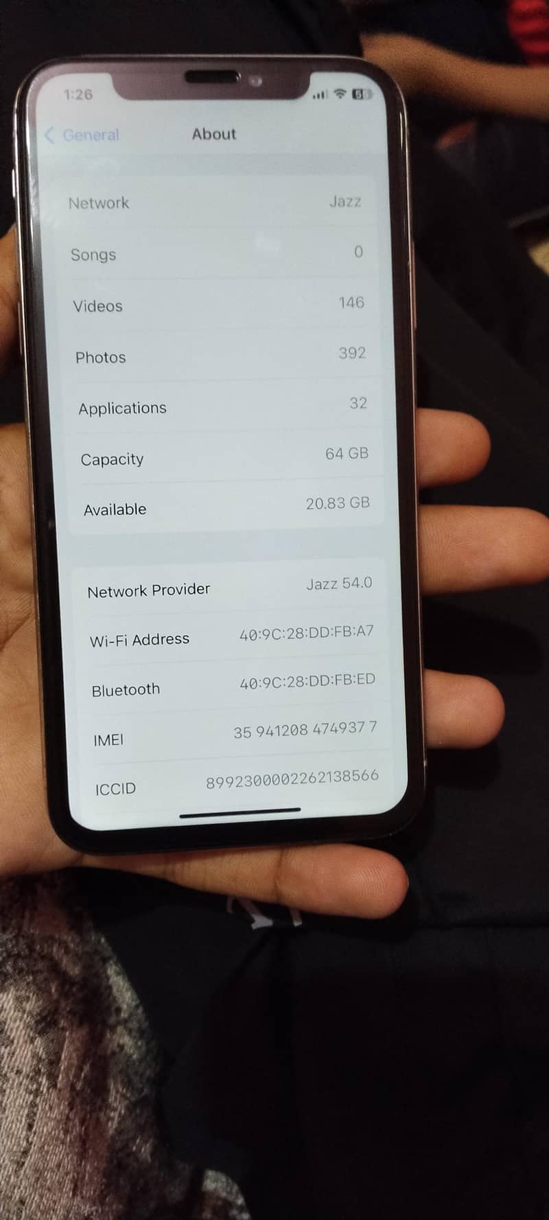 Apple iPhone X 5