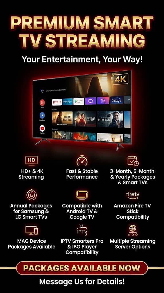 Premium Smart TV Streaming Solutions | Android & 4K 2