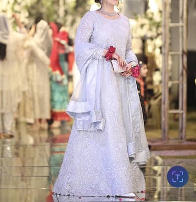 Elegant Nikkah bridal or formal maxi