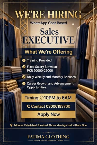 WhatsApp Chat Based Sales Executive