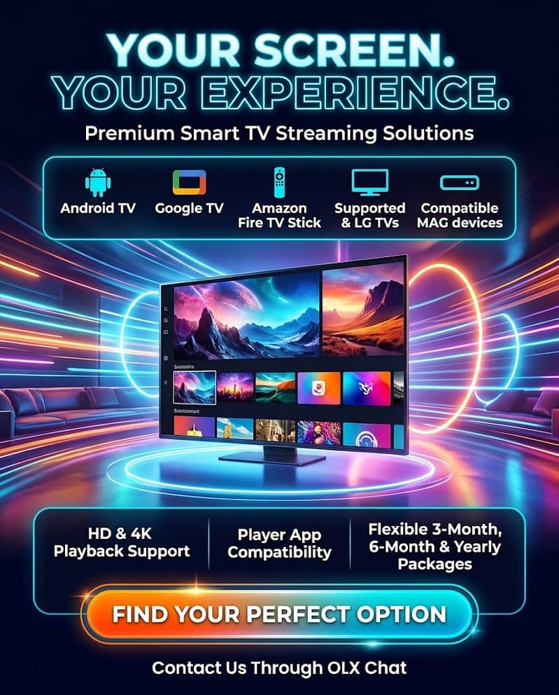 Premium Smart TV Streaming Solutions | Android & 4K 0