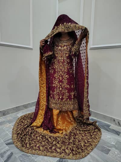 BRIDAL BARAT DRESS FOR SALE