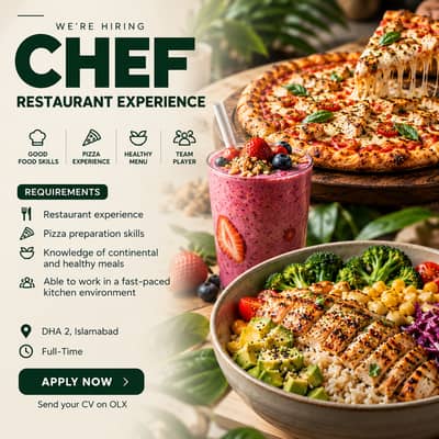 Continental & Healthy Food Chef