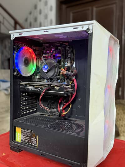 MSI Gaming PC - i7 3rd Gen, RX 580 8GB, 8GB RAM, RGB Case