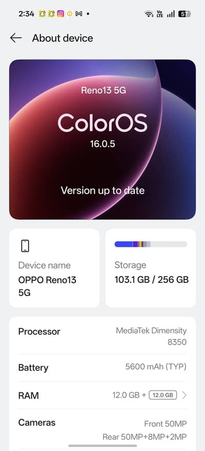 OPPO Reno13 (5G)