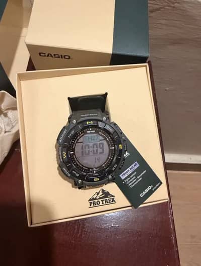 Original Brand New Casio Trek Pro Watch Rolex rado Movado tag
