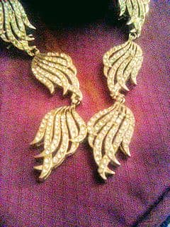 White jewelry artificial designer brands