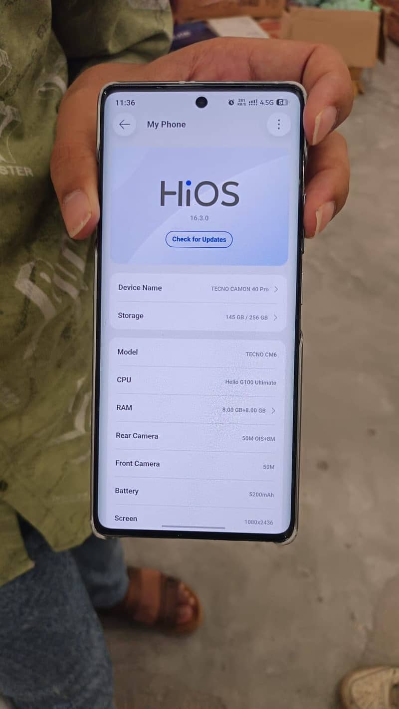 Tecno CAMON 40 Pro 8+8/256 2