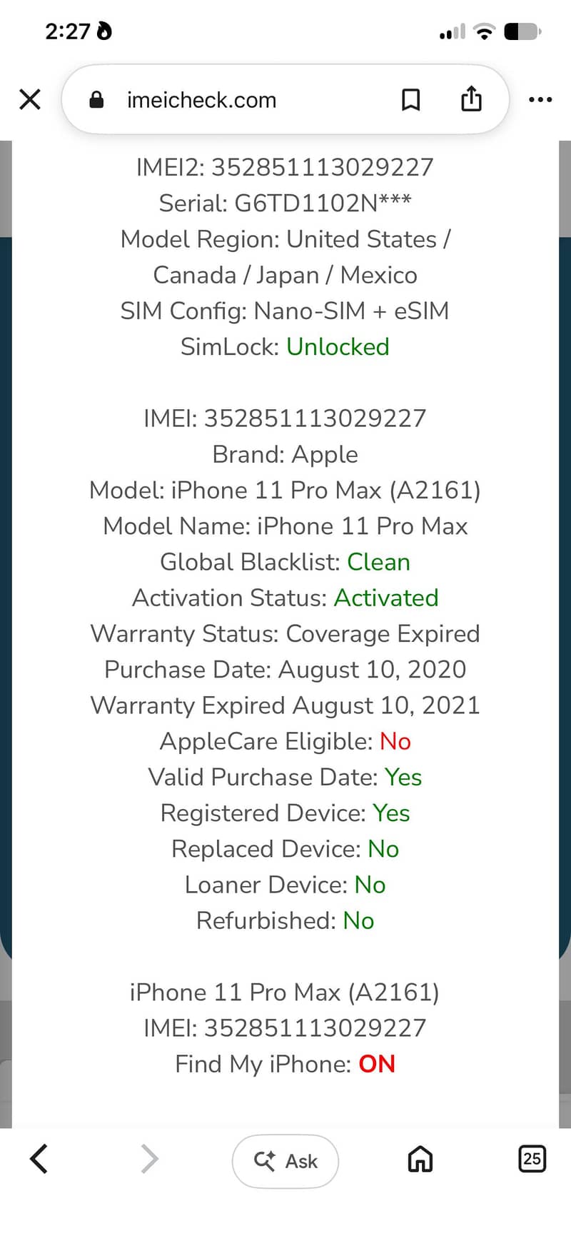 Apple iPhone 11 Pro Max 1