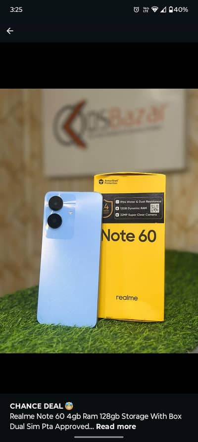 Realme Note 60