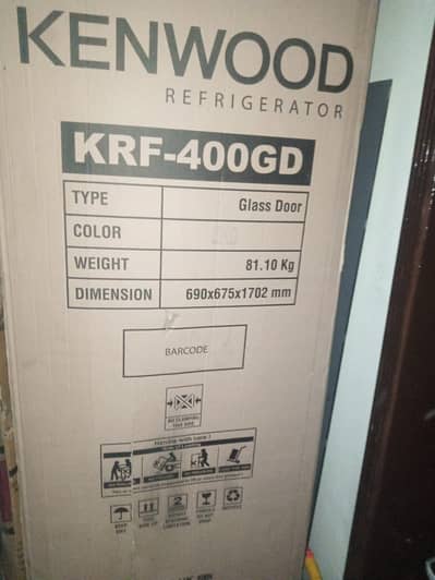 New Kenwood Persona - KRF-400GD - Glass door