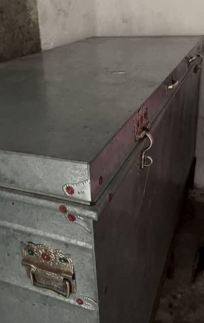Iron Trunk / Peti / Storage Box