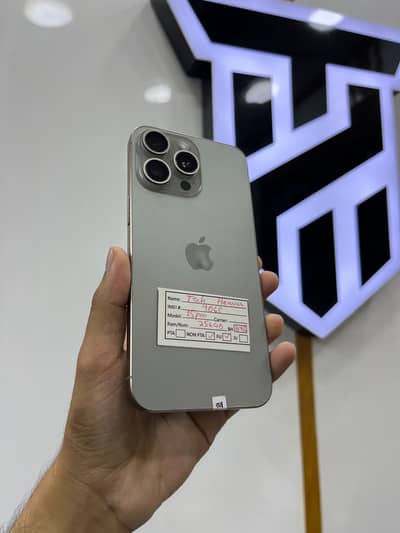 iPhone 15 Pro Max 256GB Factory Unlocked Non PTA
