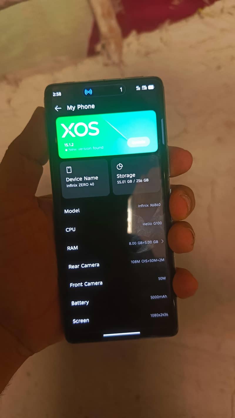 Infinix Zero 40 8/256 7