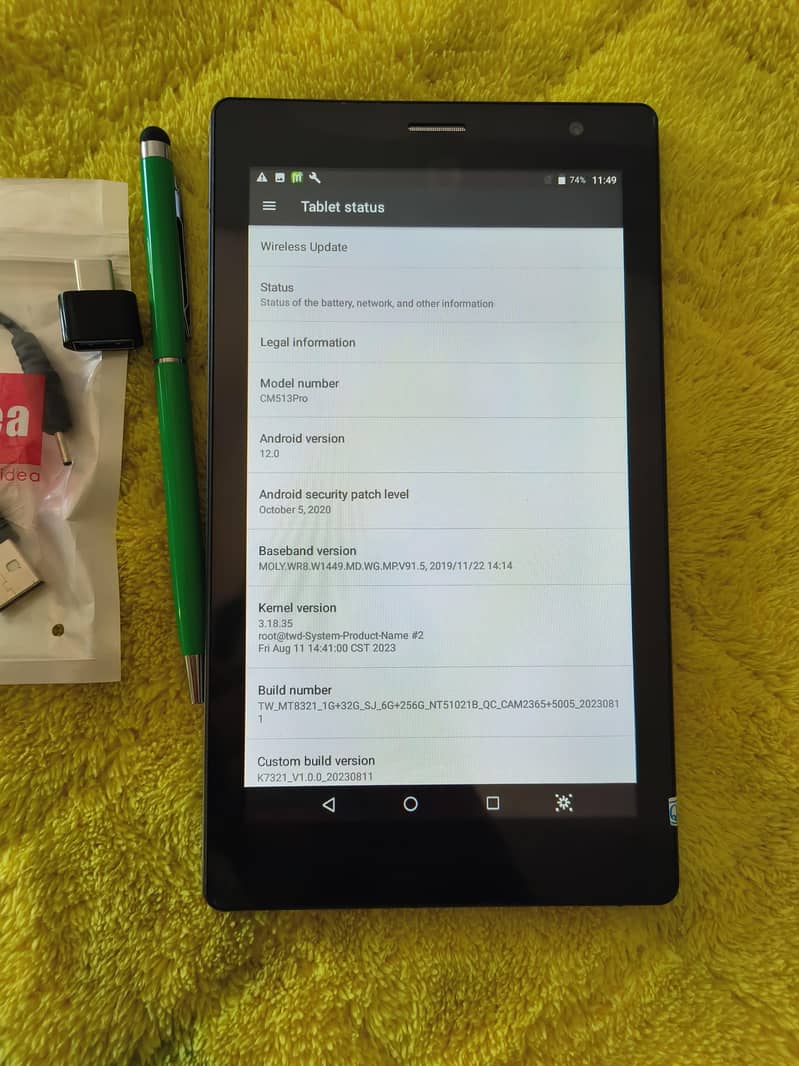 C idea 7 inc Smart Tablet PC 2