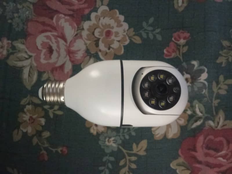 Smart WiFi bulb camera 0
