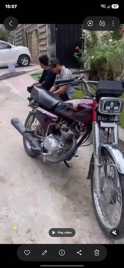 Honda cg125 2022