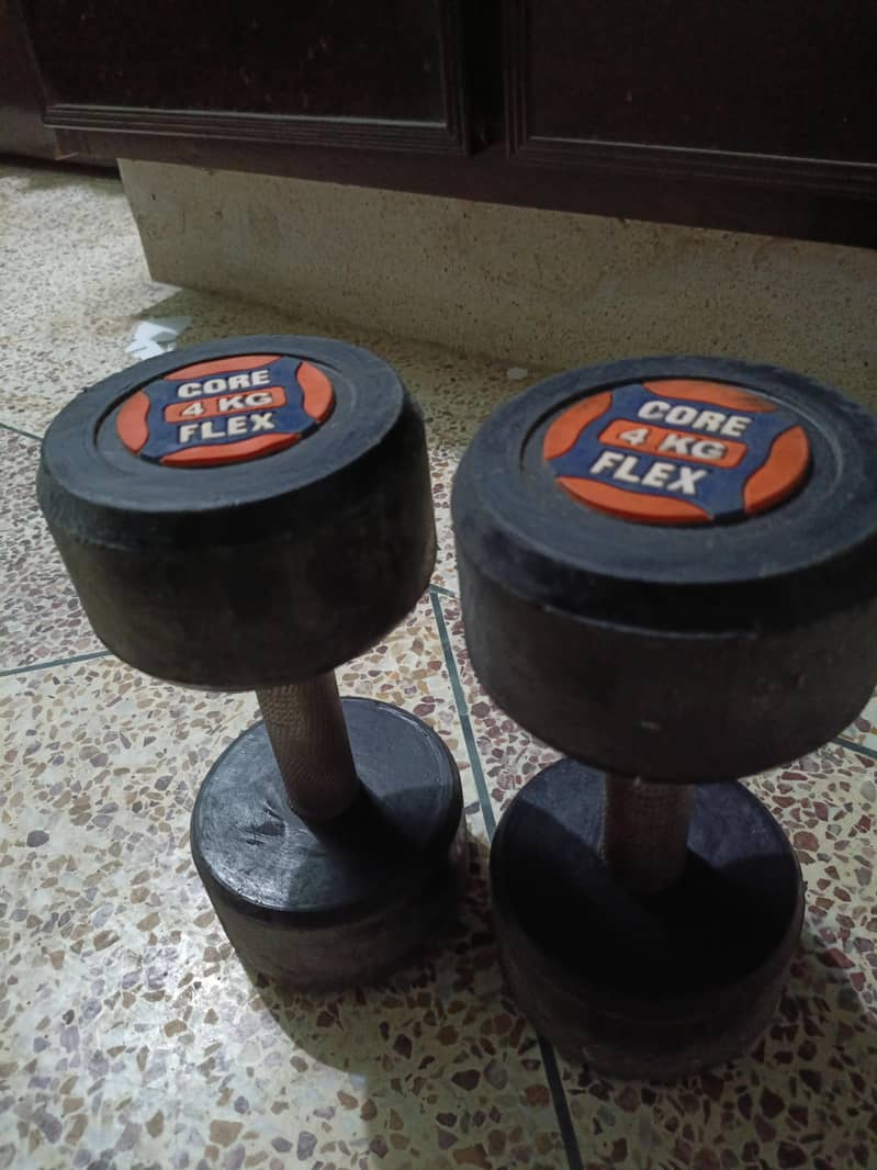 Dumbbells Core 4KG Flex Pair 0