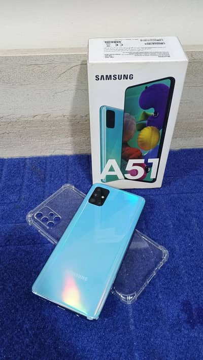 Samsung A51 6/128 Official PTA | Box + Charger | Urgent